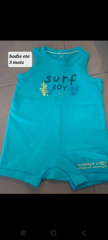 Bodie / combinaison ete 3 mois