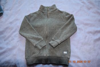 Gilet fille 5 ans gris