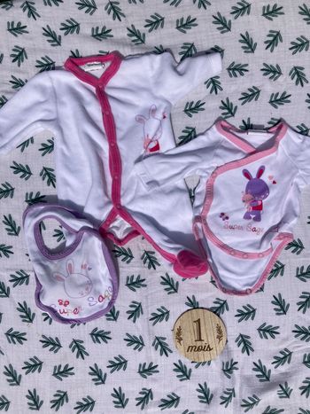 Ensemble Pyjama/Body/Bavoir