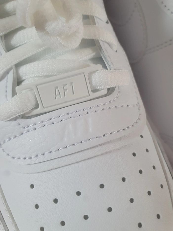 Nike Air Force 1 Shadow "full white"(40.5) - photo numéro 5