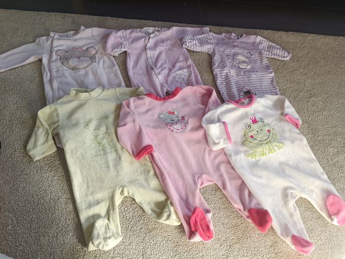 Lot de 6 pyjamas