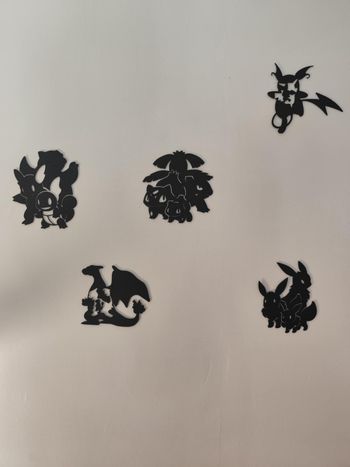  Lot décoration murale Pokémon