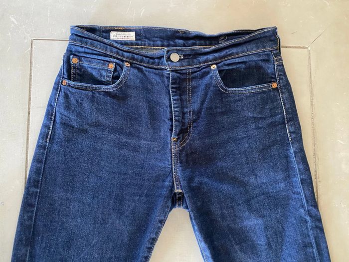 Jeans Levi’s 502 W30 L32 taille 40 bleu foncé - photo numéro 2
