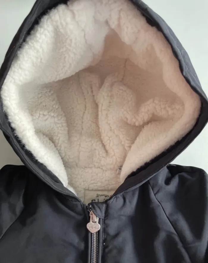Parka IKKS - 2 ans (86 cm) bleu marine - photo numéro 3