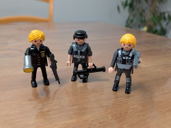 Lot 8 de playmobil police