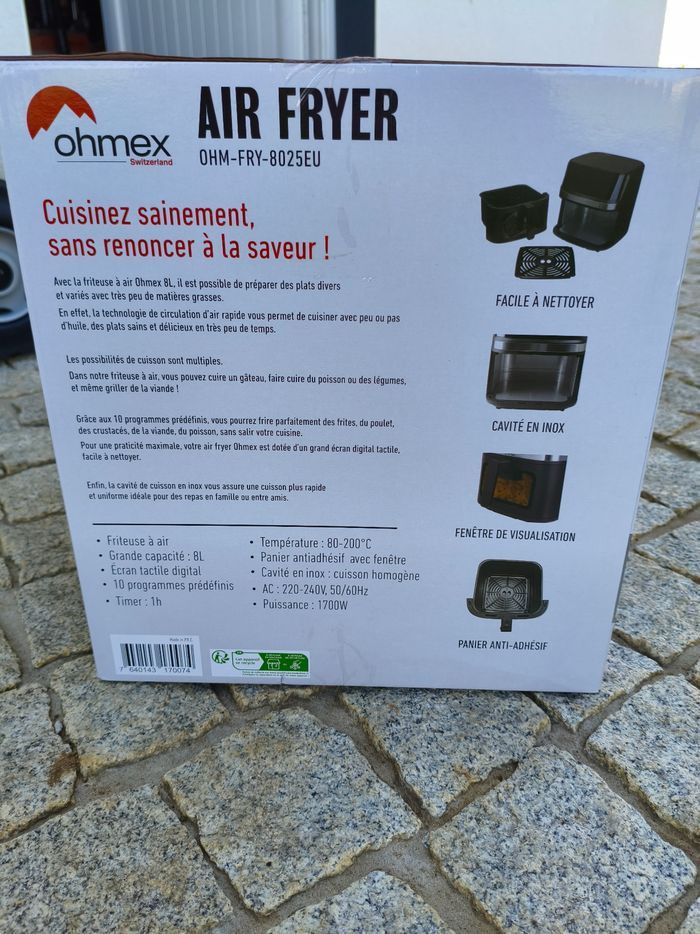 Air fryer neuf 8l - photo numéro 3
