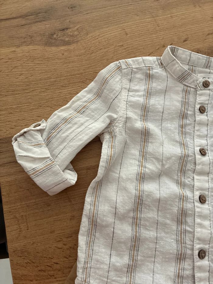 Ensemble short/chemise C&A 18 mois - photo numéro 4