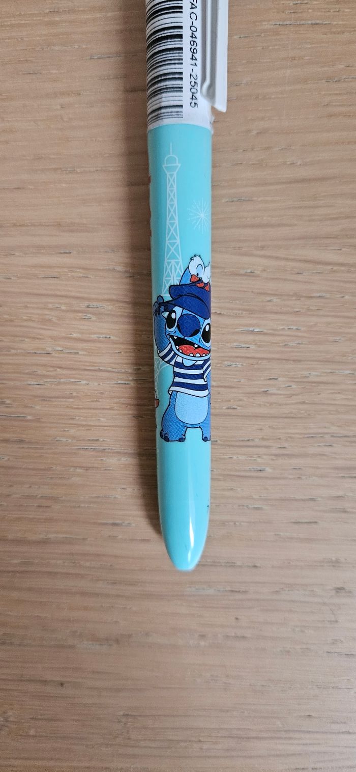 Stylo bic 4 couleurs stitch Paris disney parc - photo numéro 7