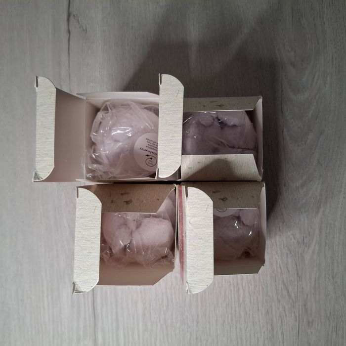 Lot 4 bombes de bain artisanales XXL (140 g l’unité) - Cassées - Parfum rose - Artemidelab - photo numéro 2