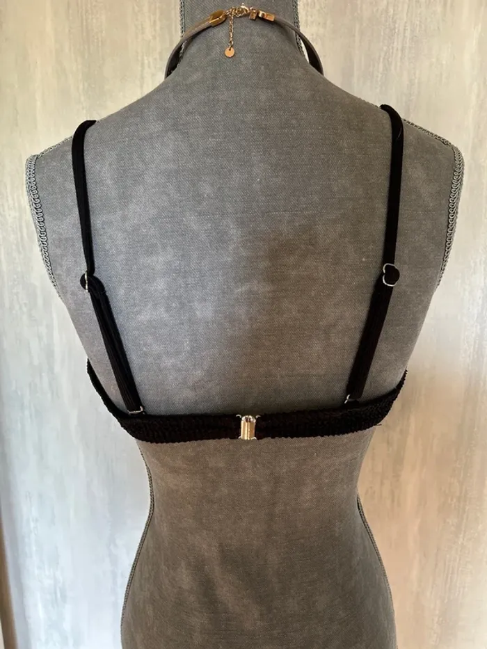 Haut maillot de bain noir - photo numéro 3