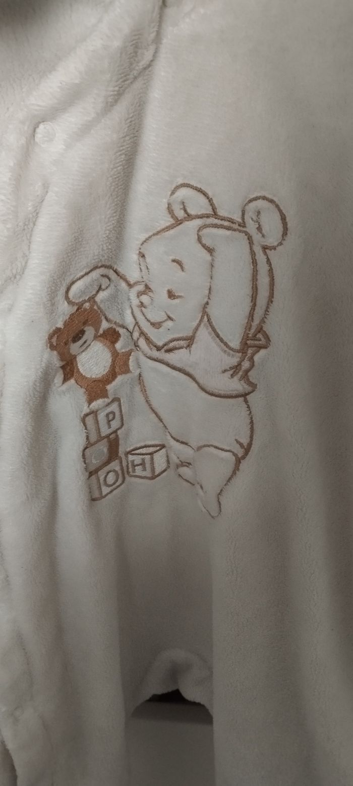 Combinaison bébé mixte 3/6 mois Disney Winnie - photo numéro 3