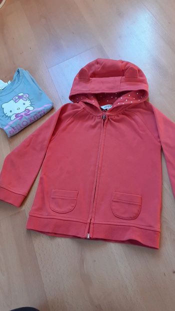 Gilet capuche et tee-shirt 🎁