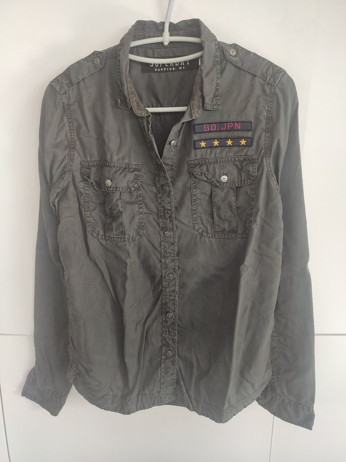 Superdry chemise army M - photo numéro 1