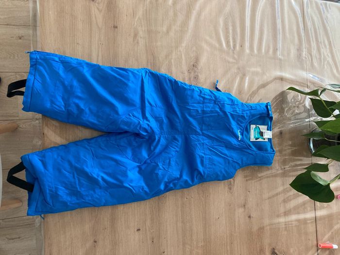 Ensemble de ski bleu avec veste à motifs taille 2 ans - photo numéro 7