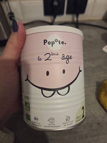 Lait popote 2eme age