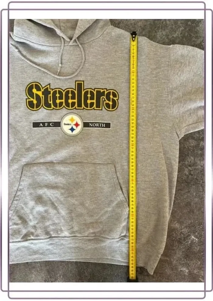 Sweat capuche homme Steelers NFL XL - Men hoodie - Felpa cappuccio uomo - Kapuzenpullover Herren - photo numéro 6