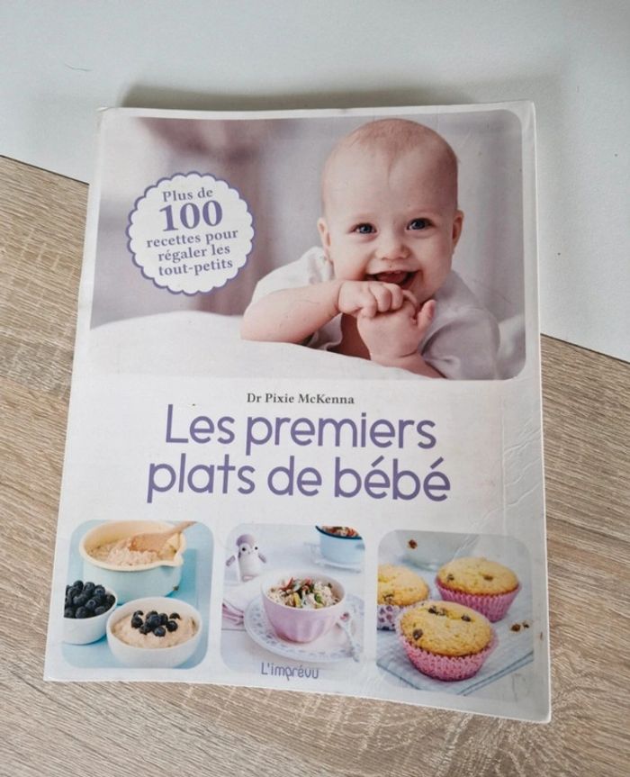 Livre de recette -petit plat pour bébé- bon état
