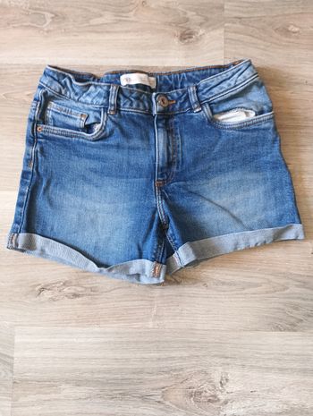 Short en jeans