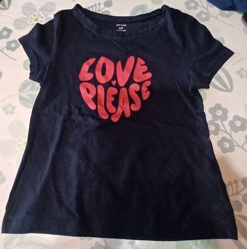T shirt fille en 6 ans