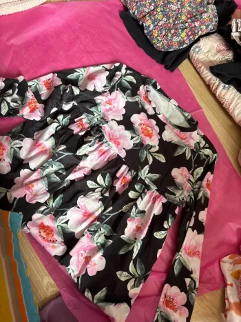 Haut à fleur