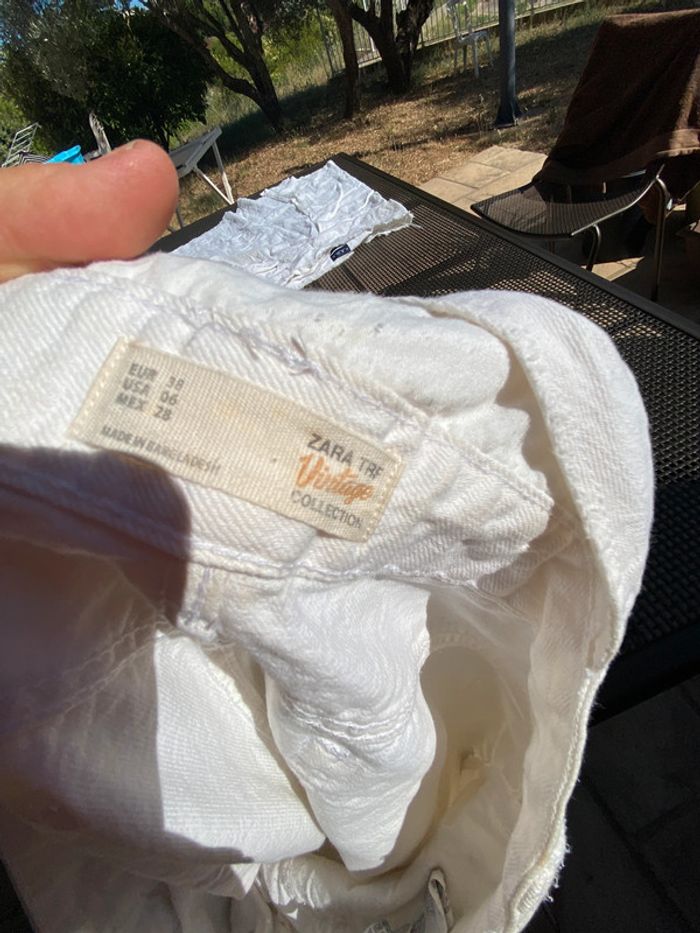 Combi short Zara vintage 38 - photo numéro 5