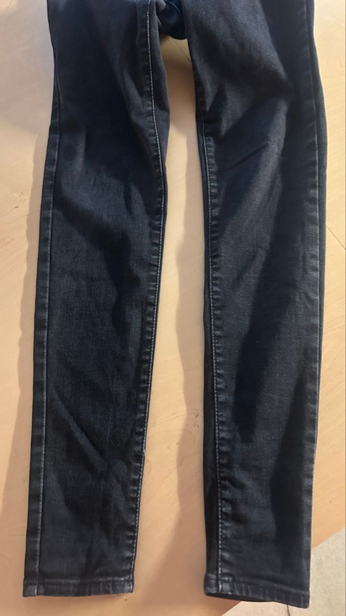 Jean levis mile high super Skinny noir 28x30 - photo numéro 5