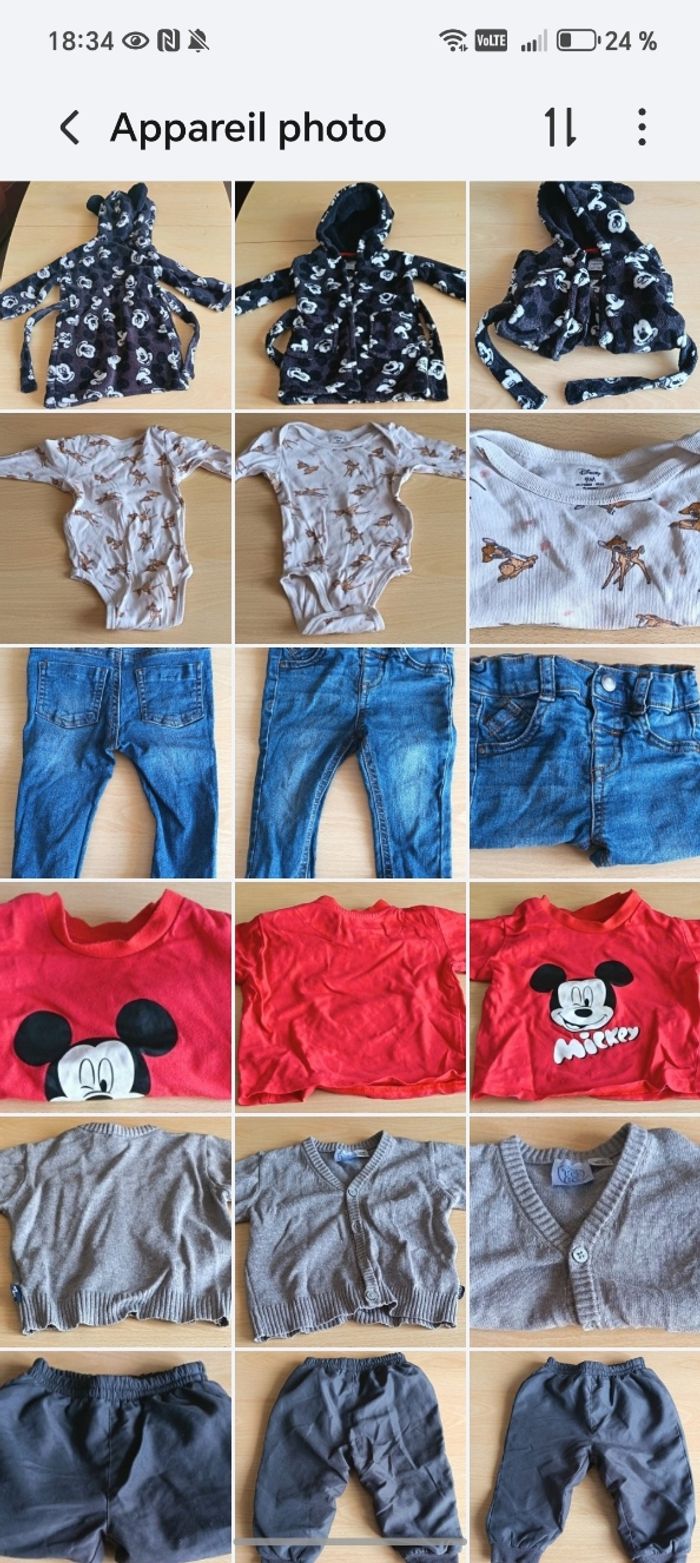 Lot vêtements garçon 9 mois - photo numéro 8