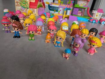 Lot pinypon personnages et maisons