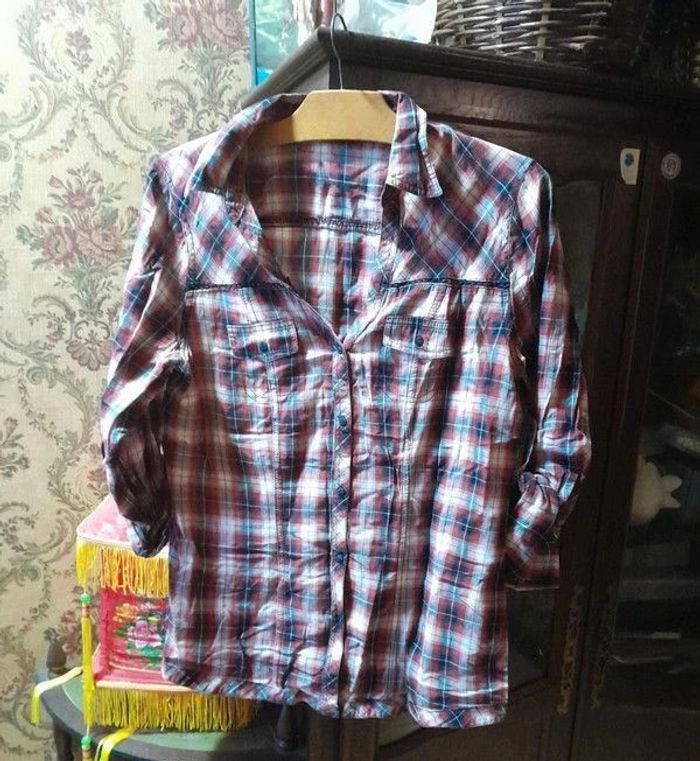 Promod Chemise RayÃ©e Bleu Femme Chemise Femme Chemise Promod