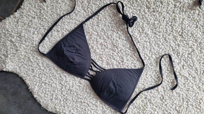 Haut maillot de bain 85 b - C calzedonia neuf gris anthracite