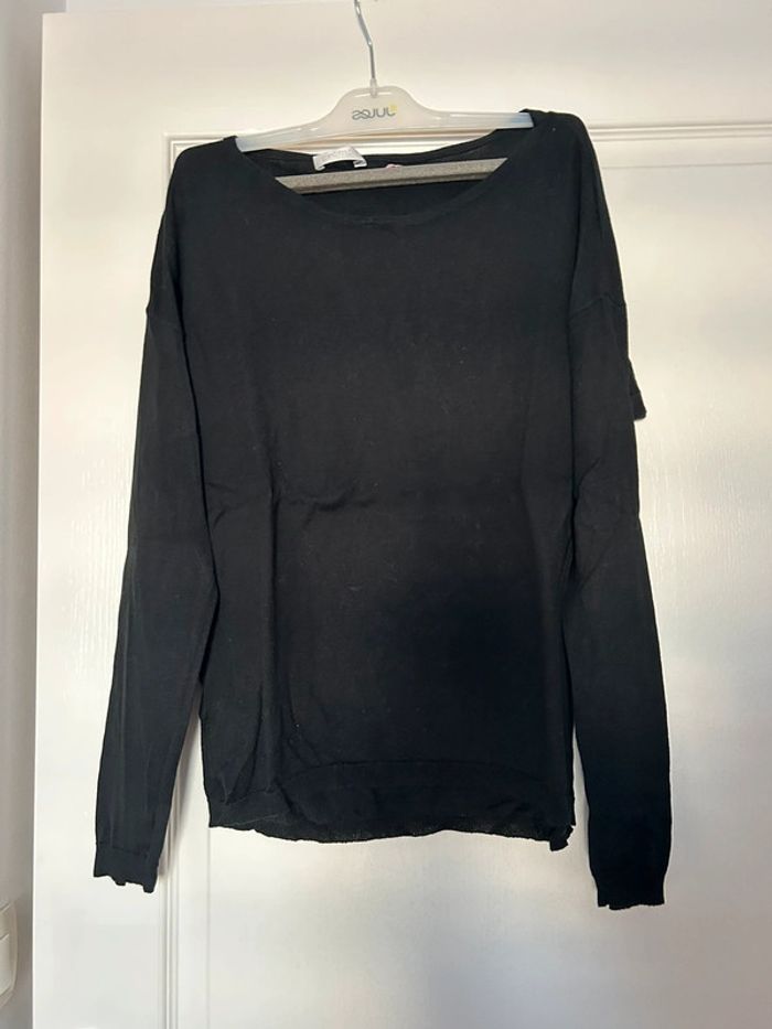Pull Promod noir T 3 - photo numéro 2