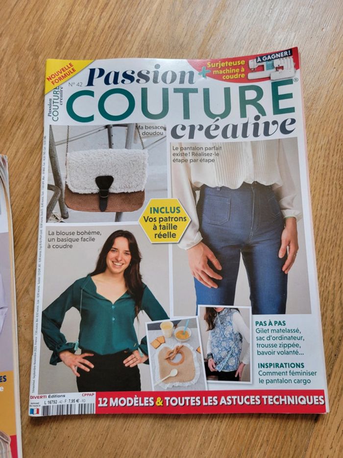 Lot de magazines couture - photo numéro 2