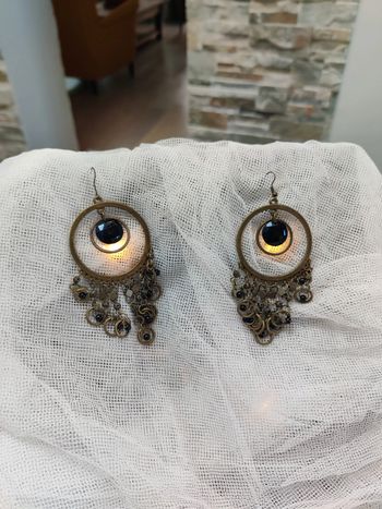 Grandes boucles d’oreilles