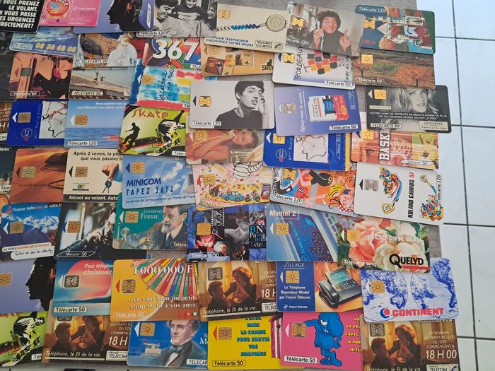 Lot de 160 cartes téléphoniques - photo numéro 2