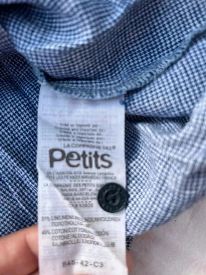 Chemise manche longue à carreaux - photo numéro 6