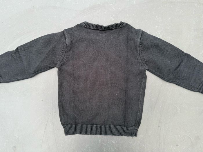 Gilet à boutons noir - photo numéro 3