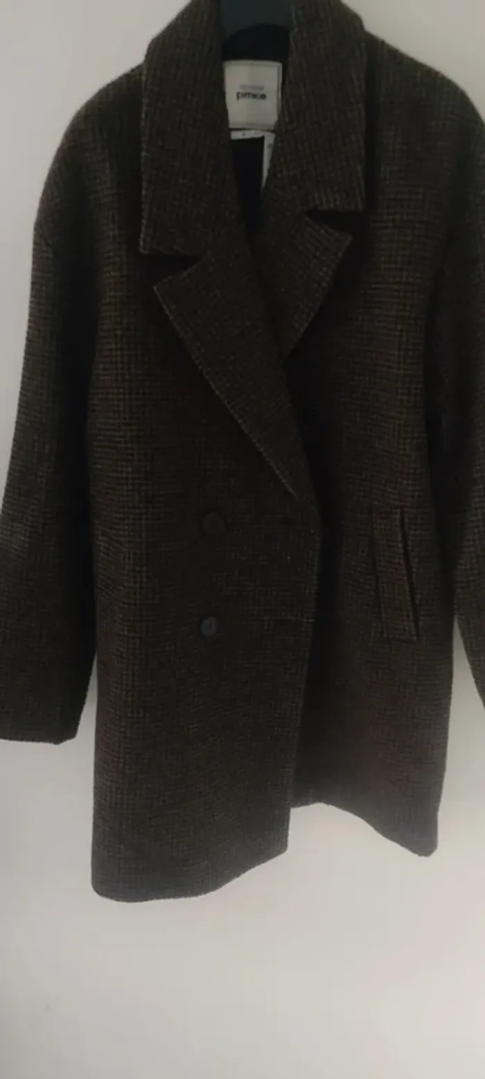 Pimkie manteau oversized femme carreaux taille Xs