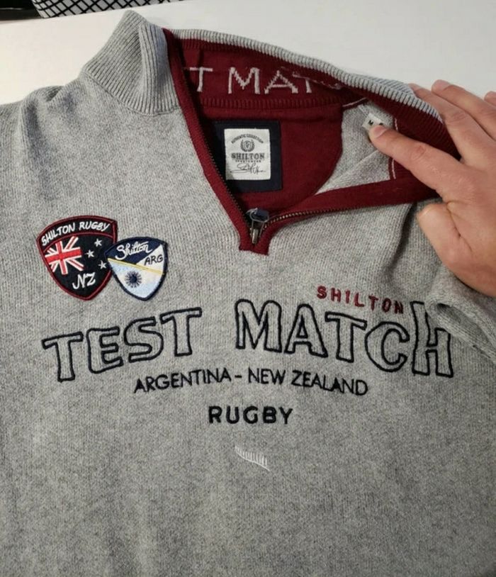 Pull shilton rugby Argentine Nouvelle Zélande - photo numéro 3