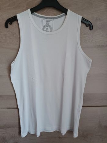 Débardeur blanc Homme Taille L OWK
