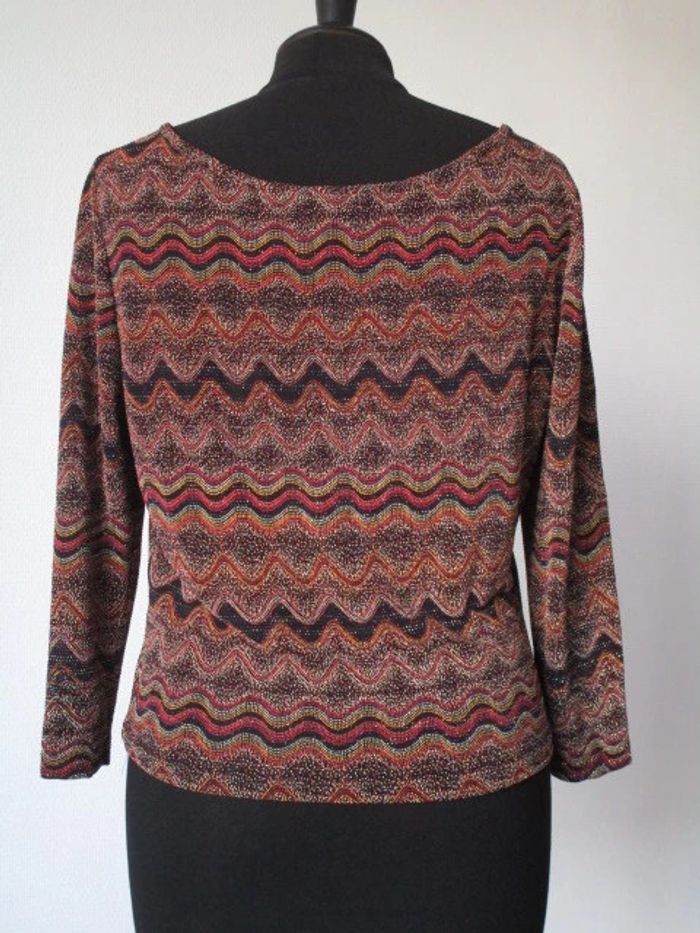 T-shirt à paillettes vintage 38/40 TBE - photo numéro 4