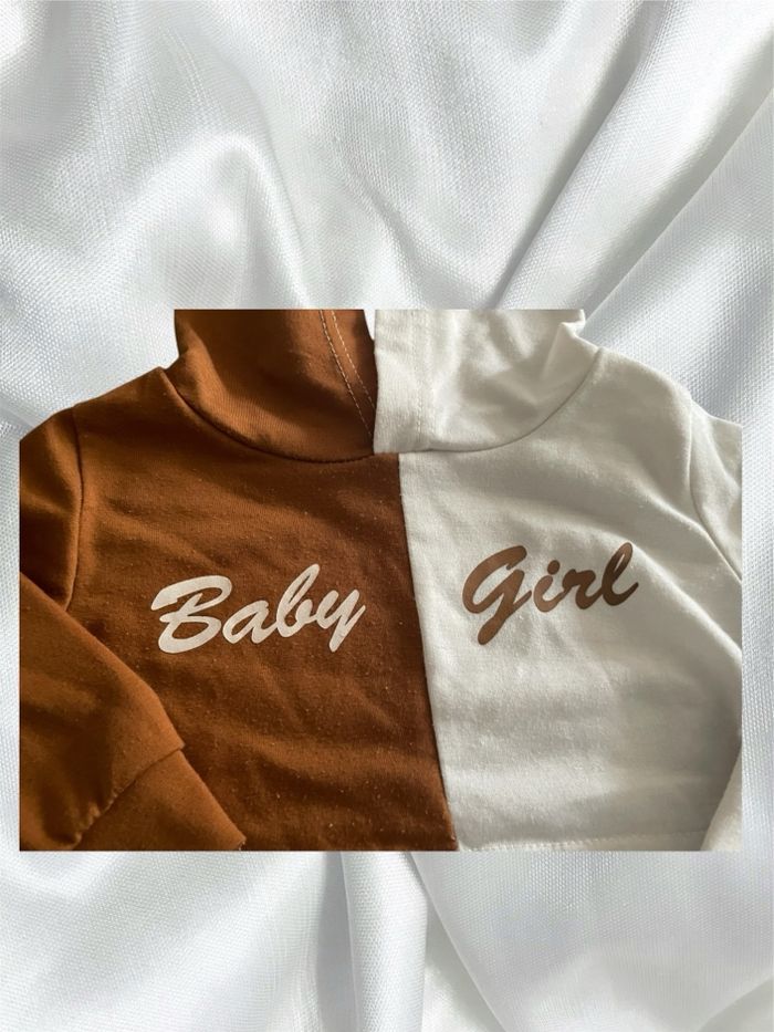 Sweat bébé fille 80 cm “Baby Girl” très bon état - photo numéro 2