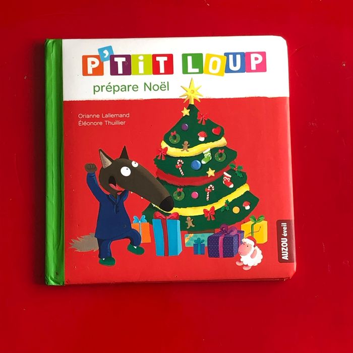 Livre p’tit loup prépare Noël