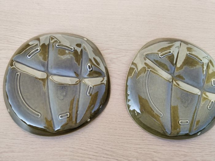 Assiette kaki Salins France - photo numéro 3