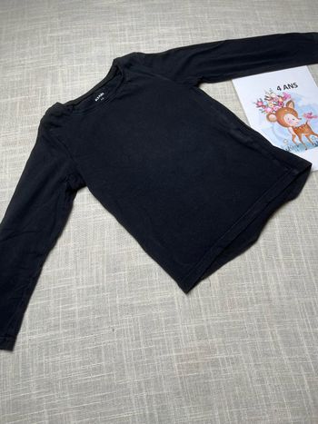 T-shirt basique noir