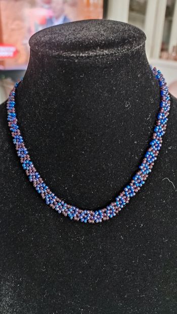 Ras du cou perles de rocaille