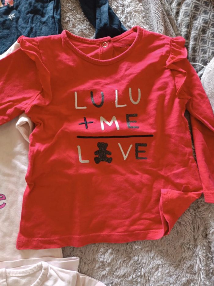 Lot tee shirt manches longues - photo numéro 2