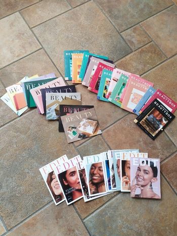 Lot de livrets Lookfantastic