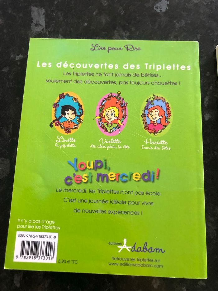 Livres les découvertes des triplettes - photo numéro 6