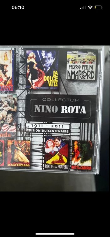 Cd  collector Nino Rota édition du centenaire
