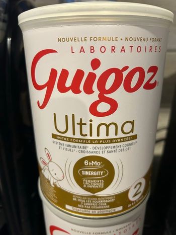 Lait Guigoz ultima